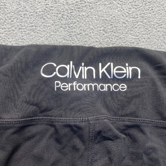 Calvin Klein Crop Performance Stretch Leggings Women's Size‎ 3X,Black,Comfort - Picture 8 of 12
